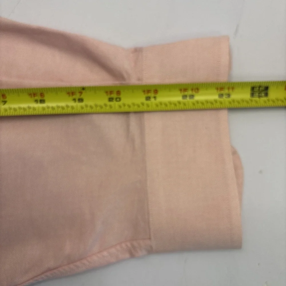 Vtg Polo Ralph Lauren Yarmouth Shirt Men 17 34 Pink Cotton Oxford‎ Flesh Pony